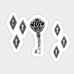 skeleton Key Sticker